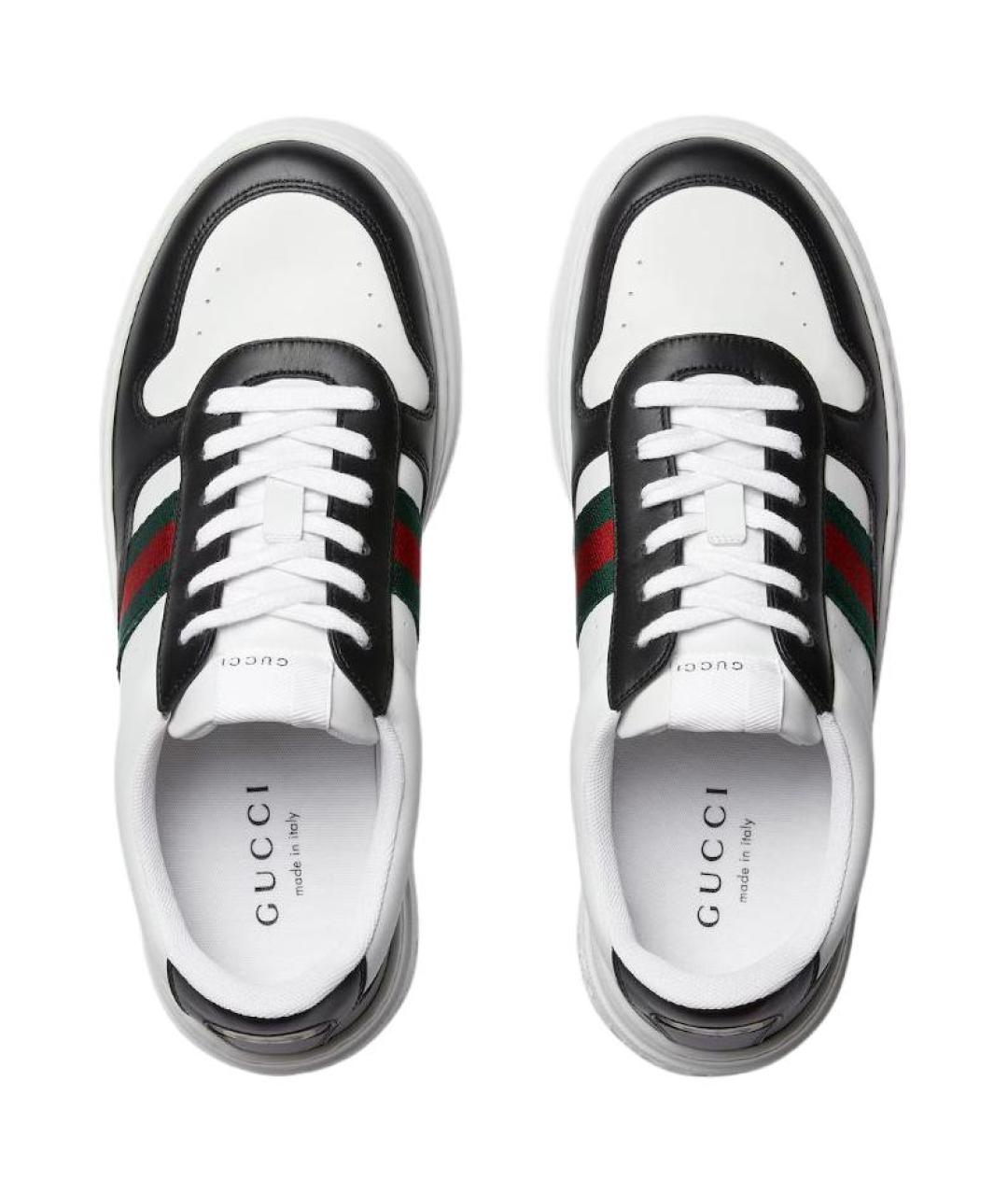 GUCCI Мульти кожаные низкие кроссовки / кеды, фото 4