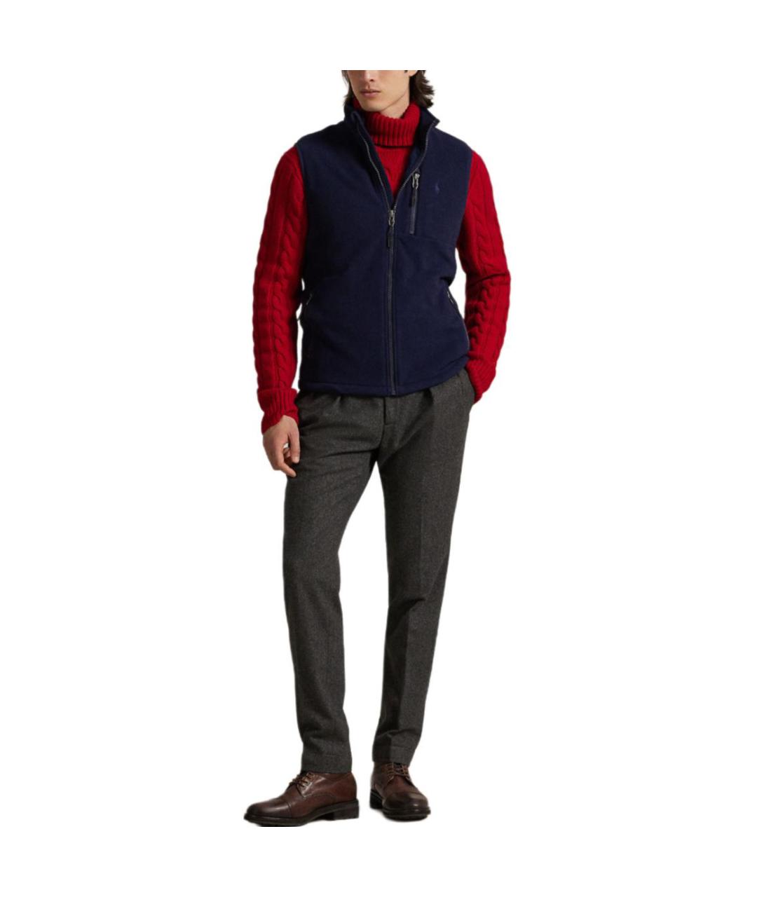 POLO RALPH LAUREN Темно-синий жилет, фото 2