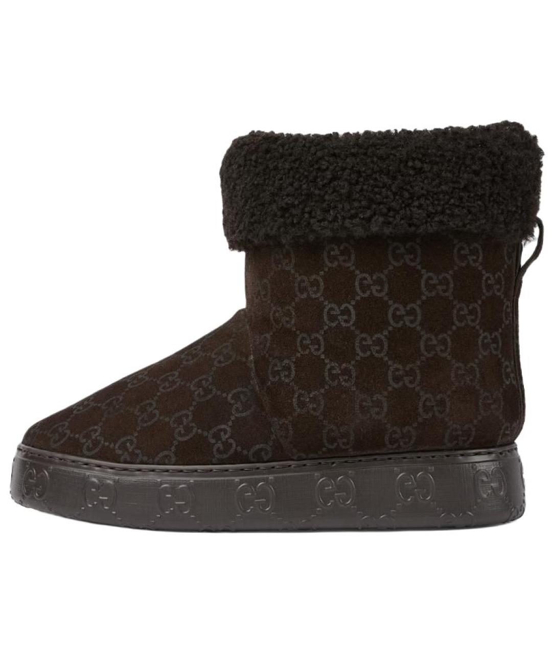 GUCCI Черные ботинки, фото 2