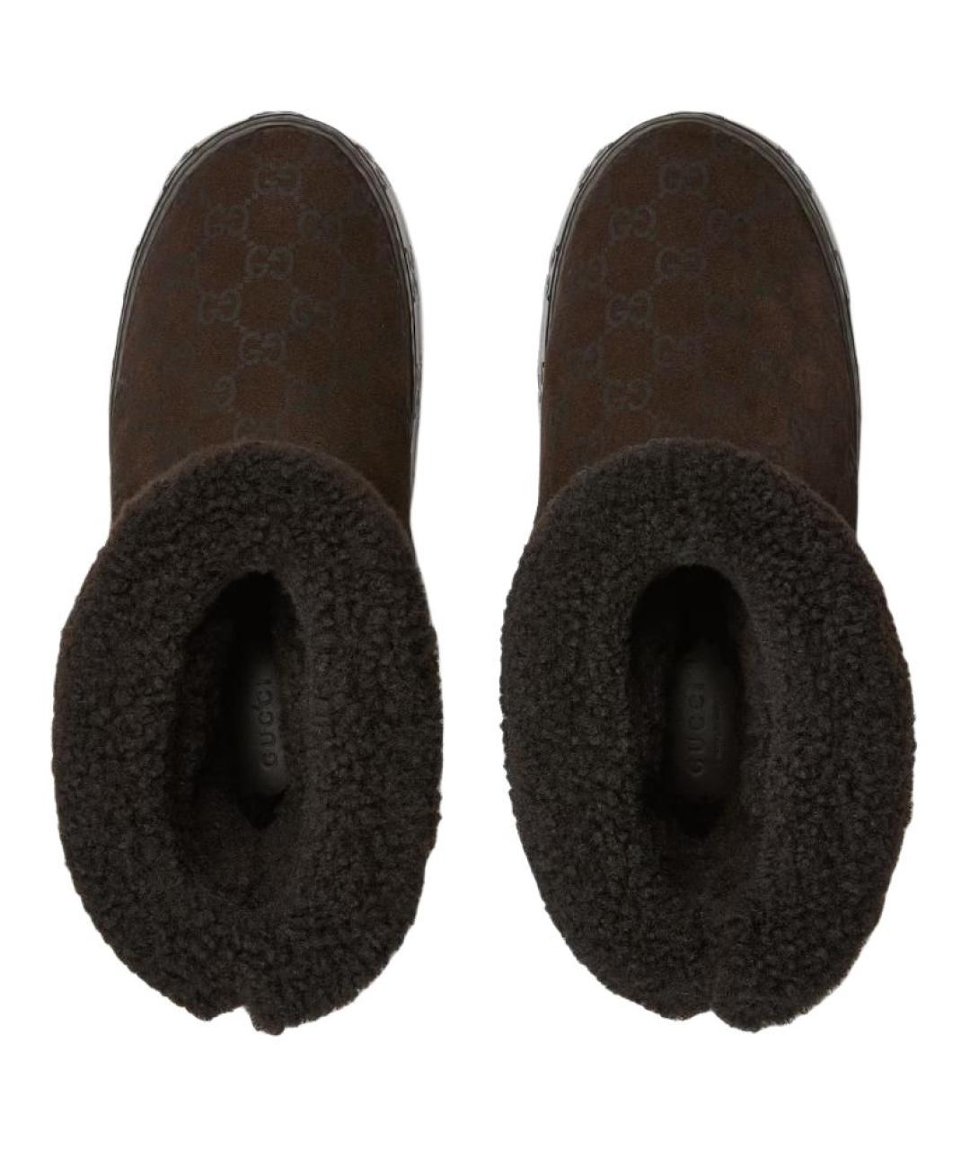 GUCCI Черные ботинки, фото 4