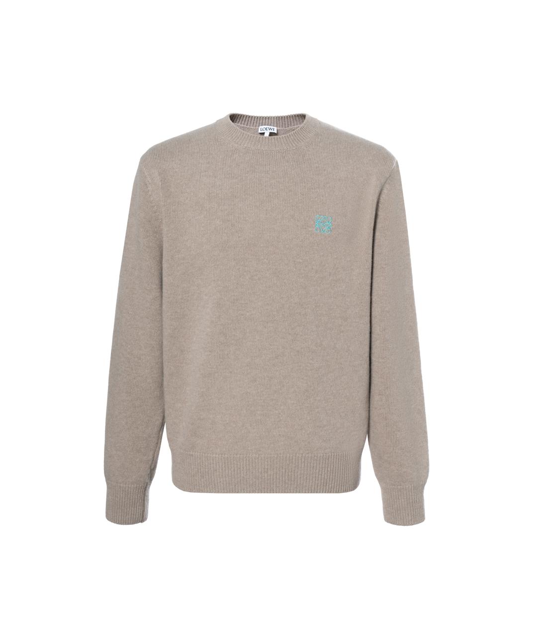 LOEWE Серый джемпер / свитер, фото 3