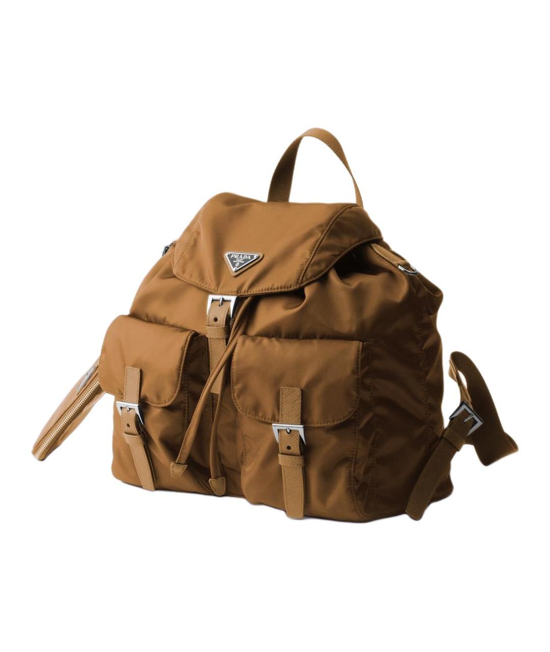 PRADA Коричневый рюкзак, фото 2