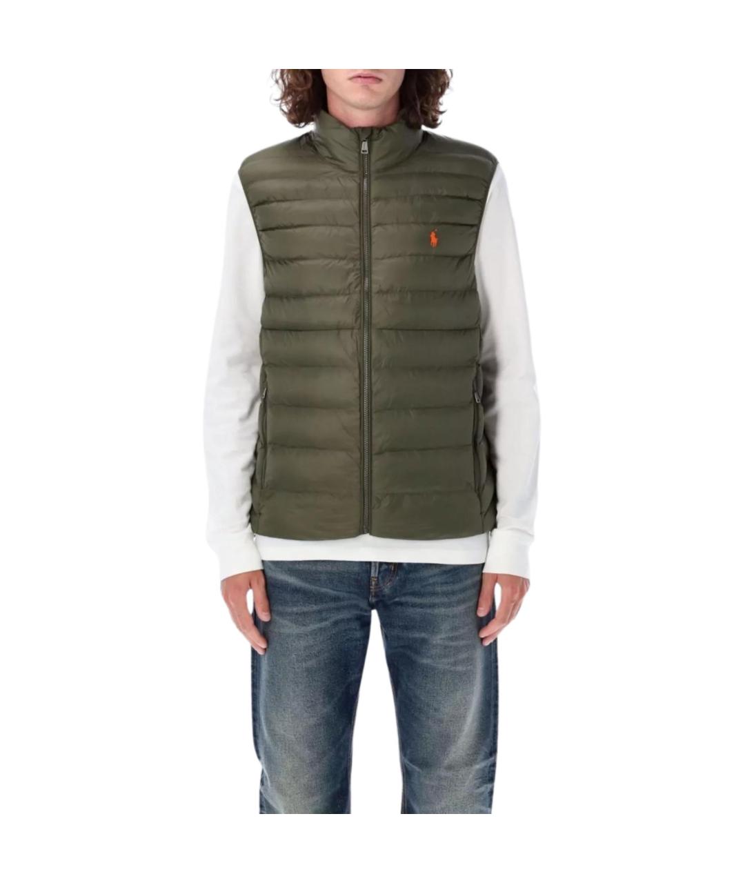 POLO RALPH LAUREN Зеленый жилет, фото 2