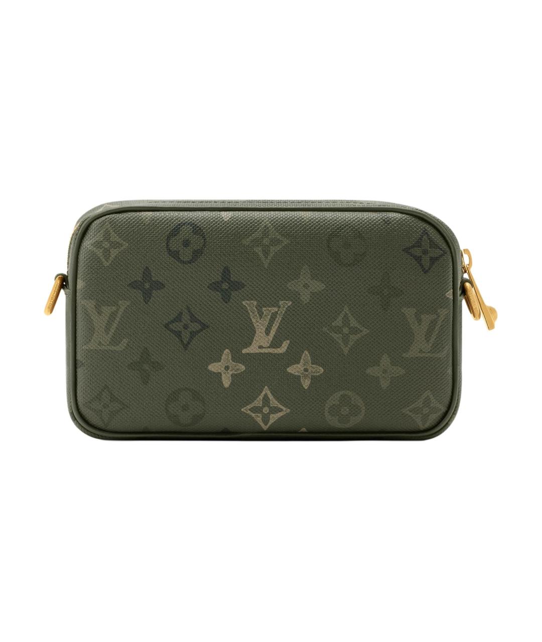 LOUIS VUITTON Зеленый кошелек, фото 3
