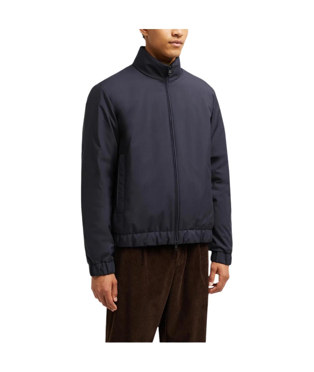 MONCLER Темно-синяя куртка, фото 3