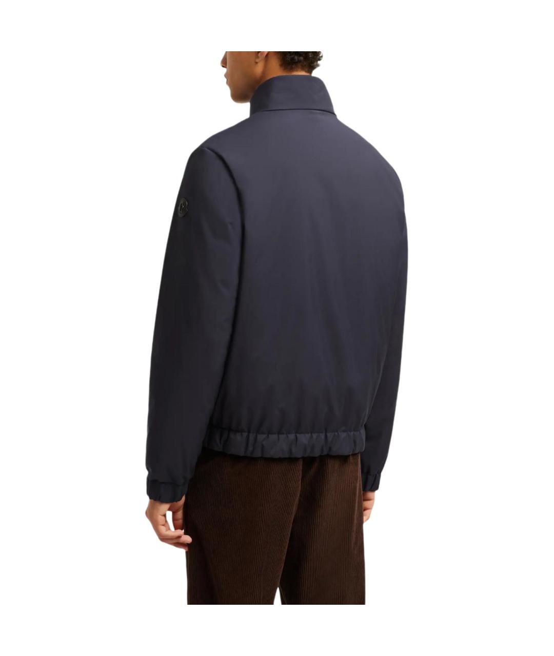 MONCLER Темно-синяя куртка, фото 4