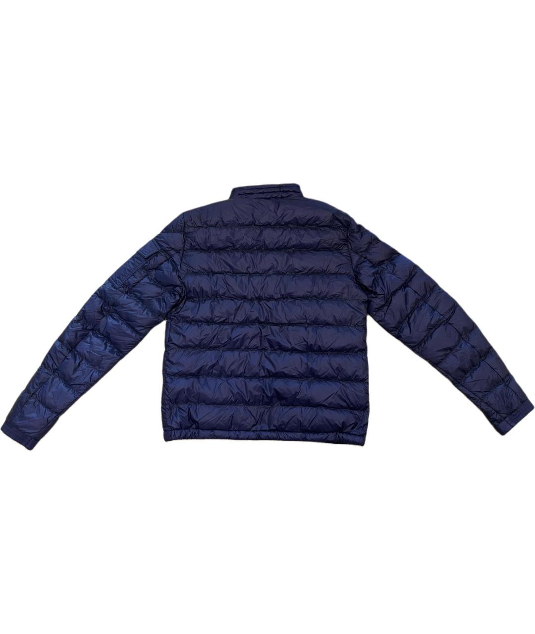 MONCLER Синий пуховик, фото 2