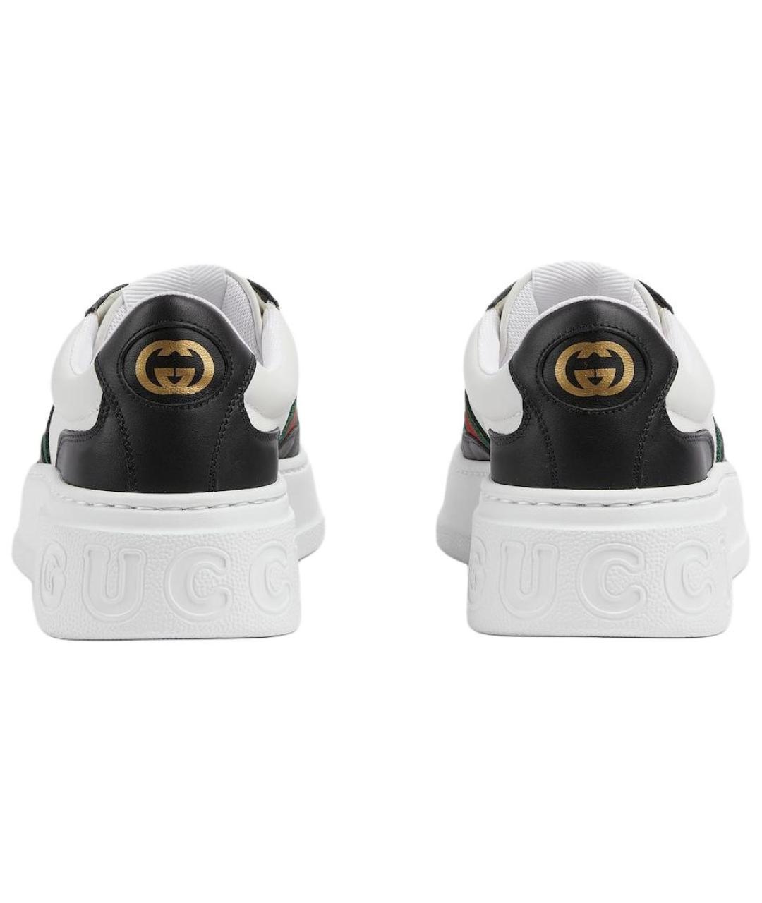 GUCCI Мульти кожаные кеды, фото 5