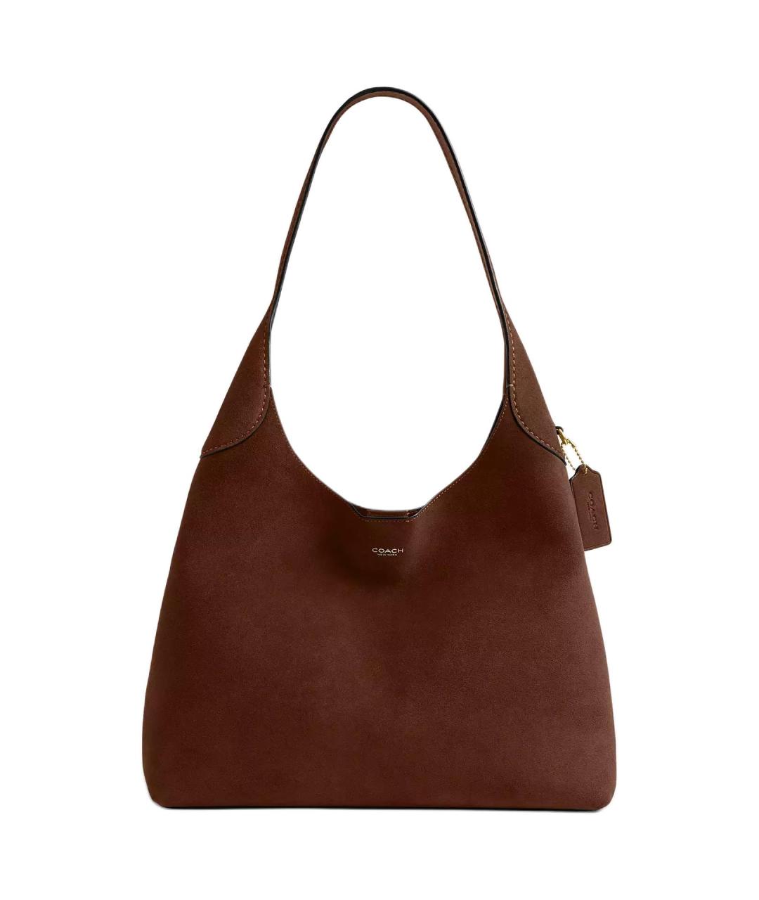 COACH Коричневая сумка через плечо, фото 1