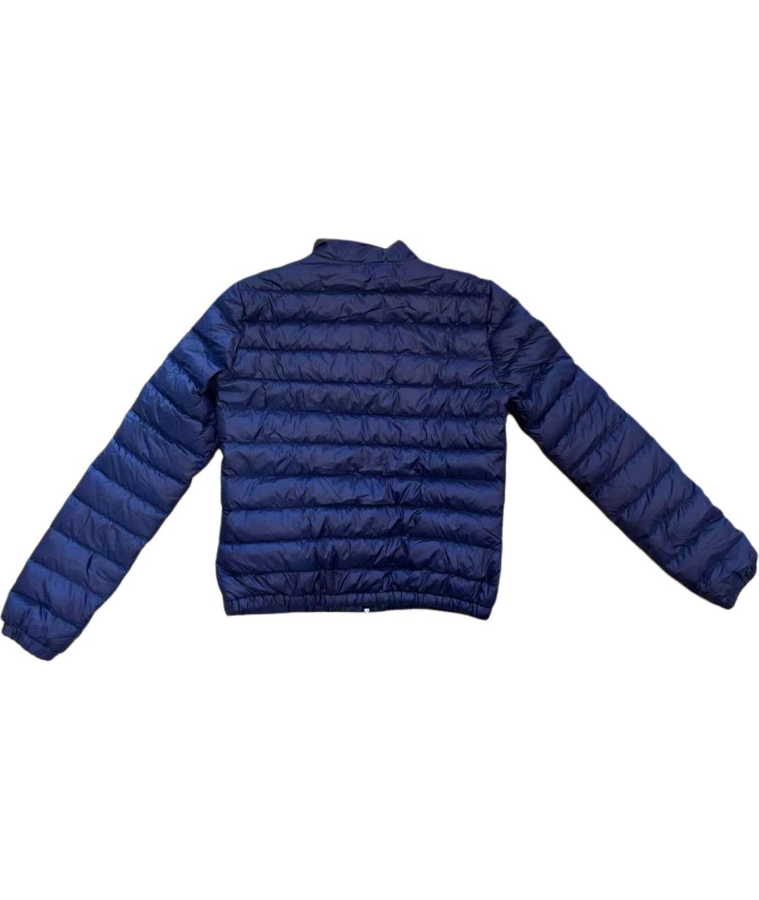 MONCLER Синий пуховик, фото 2