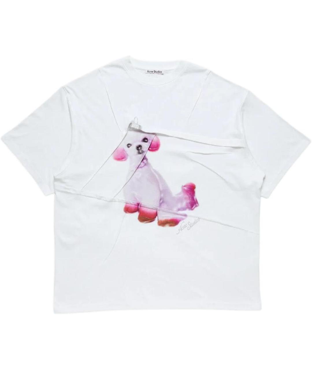 ACNE STUDIOS Белая футболка, фото 1