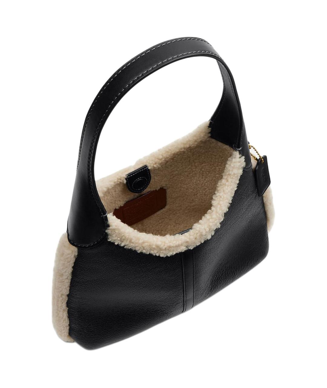 COACH Черная сумка через плечо, фото 3