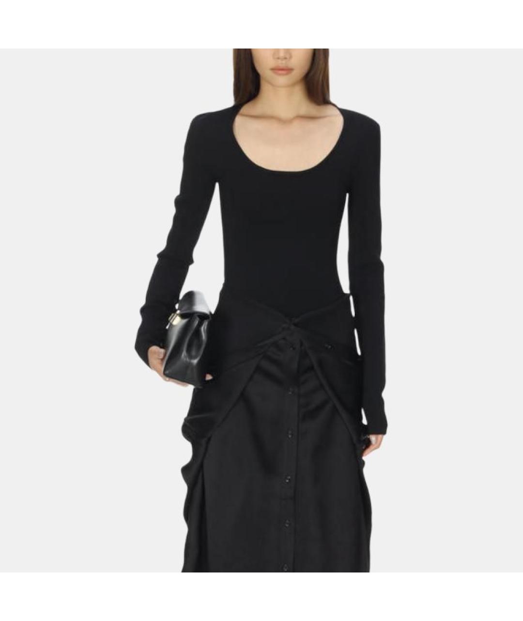 TOTEME Черная футболка, фото 4