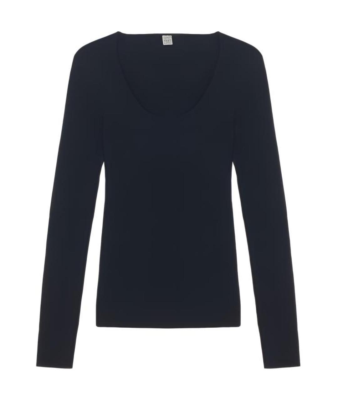 TOTEME Черная футболка, фото 1