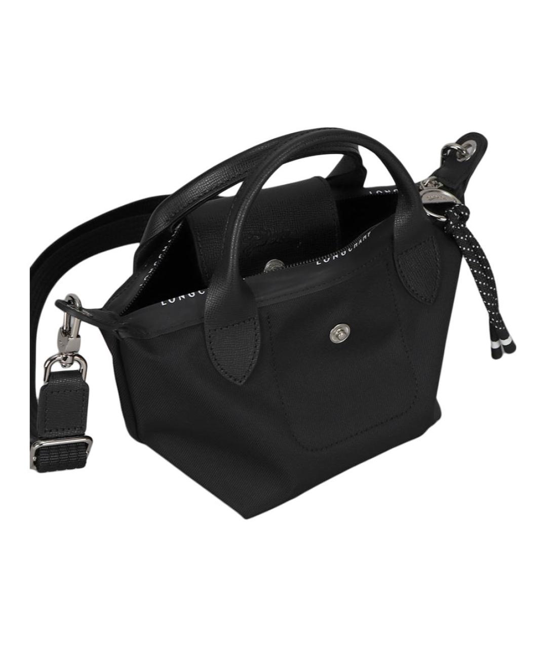 LONGCHAMP Черная сумка через плечо, фото 5