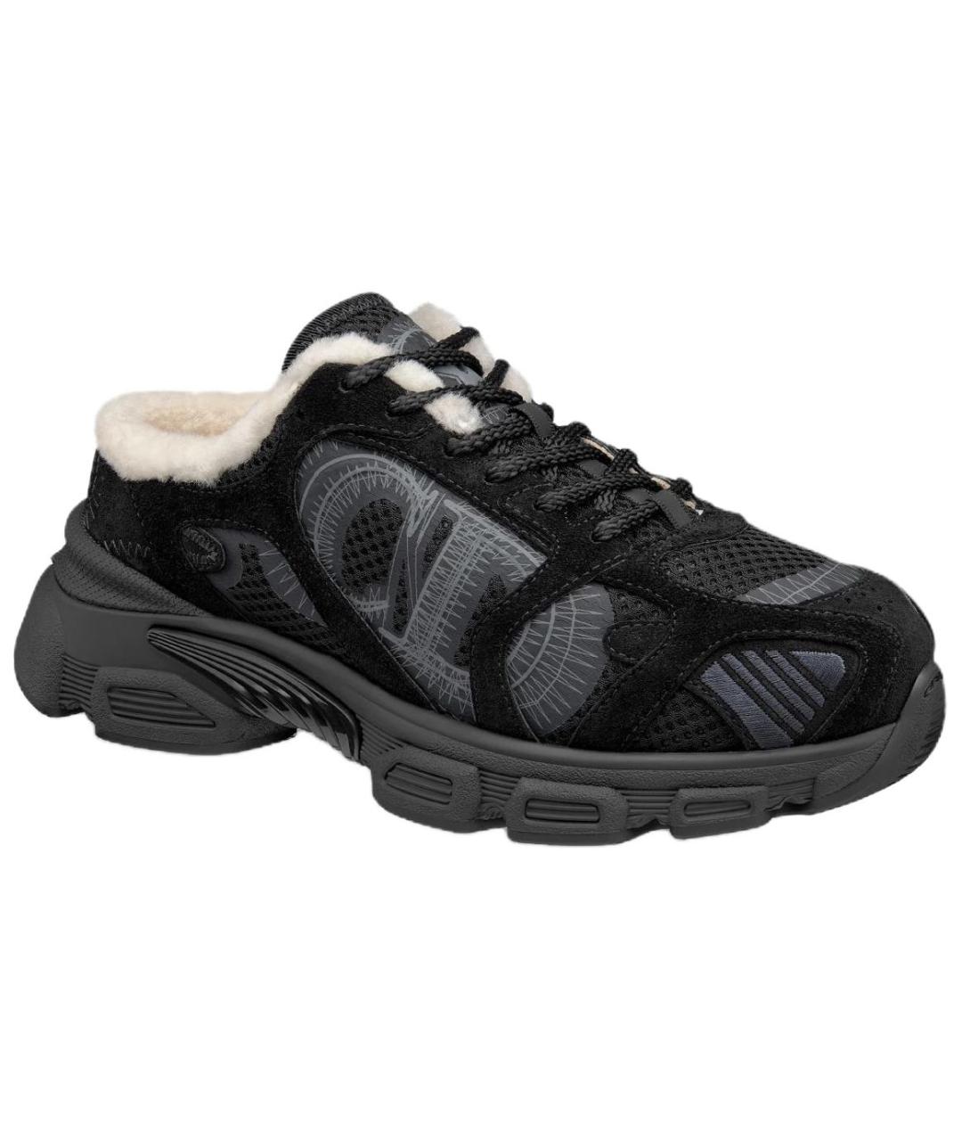 CHRISTIAN DIOR Черные кроссовки, фото 3