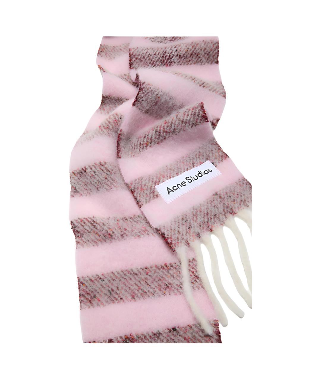 ACNE STUDIOS Розовый шарф, фото 2