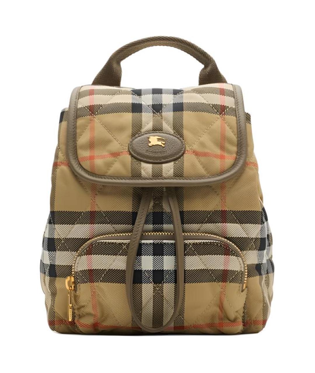 BURBERRY Бежевый рюкзак, фото 1