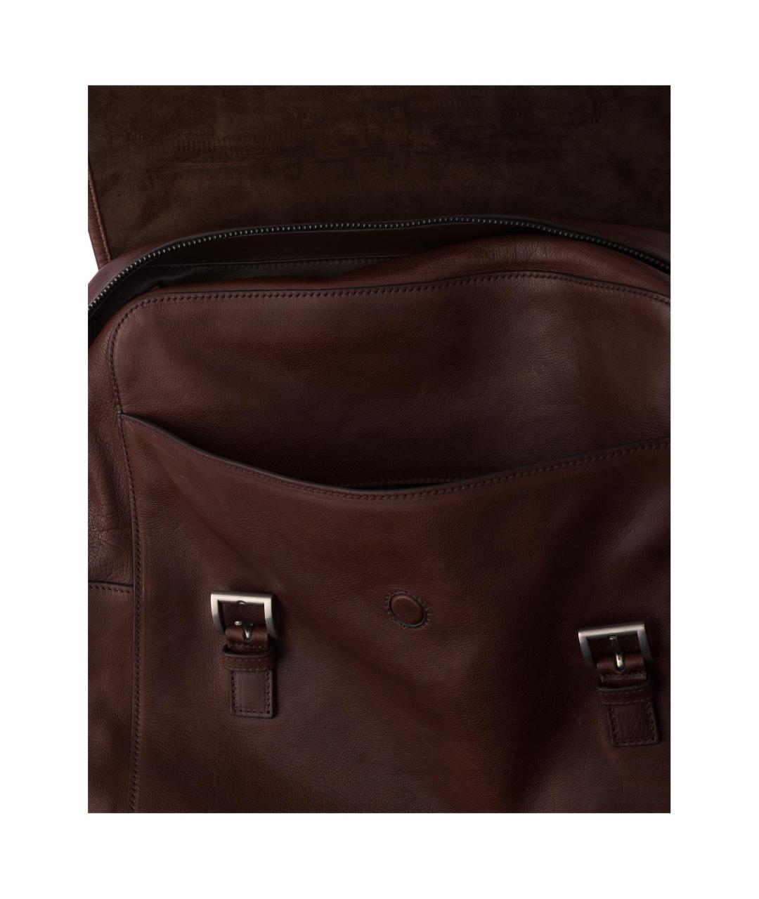 PRADA Коричневый рюкзак, фото 4