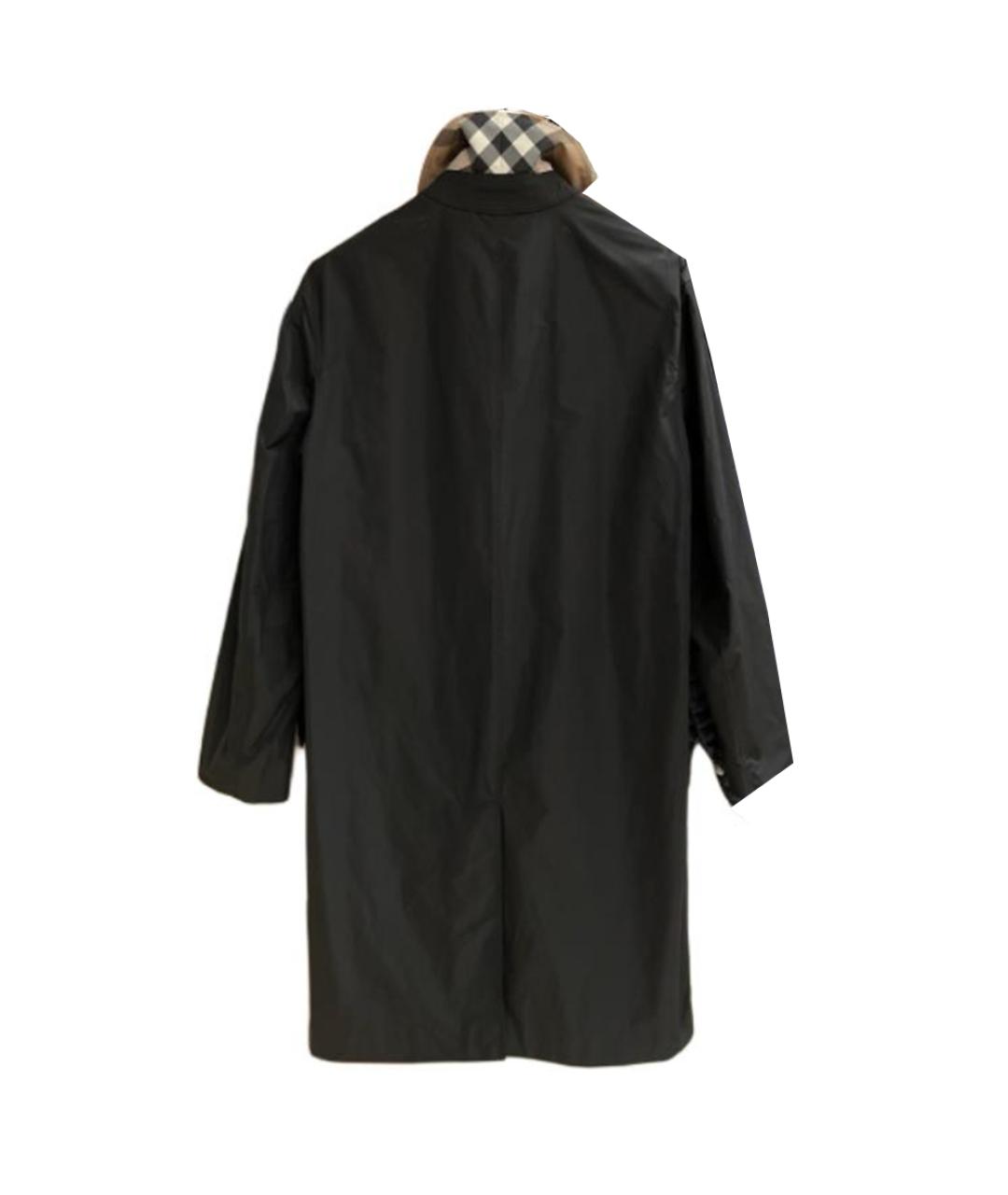 BURBERRY Черный тренч / плащ, фото 2