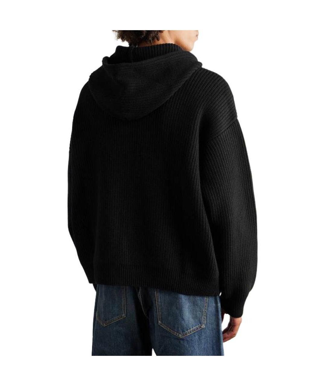 CELINE Черный кардиган, фото 4