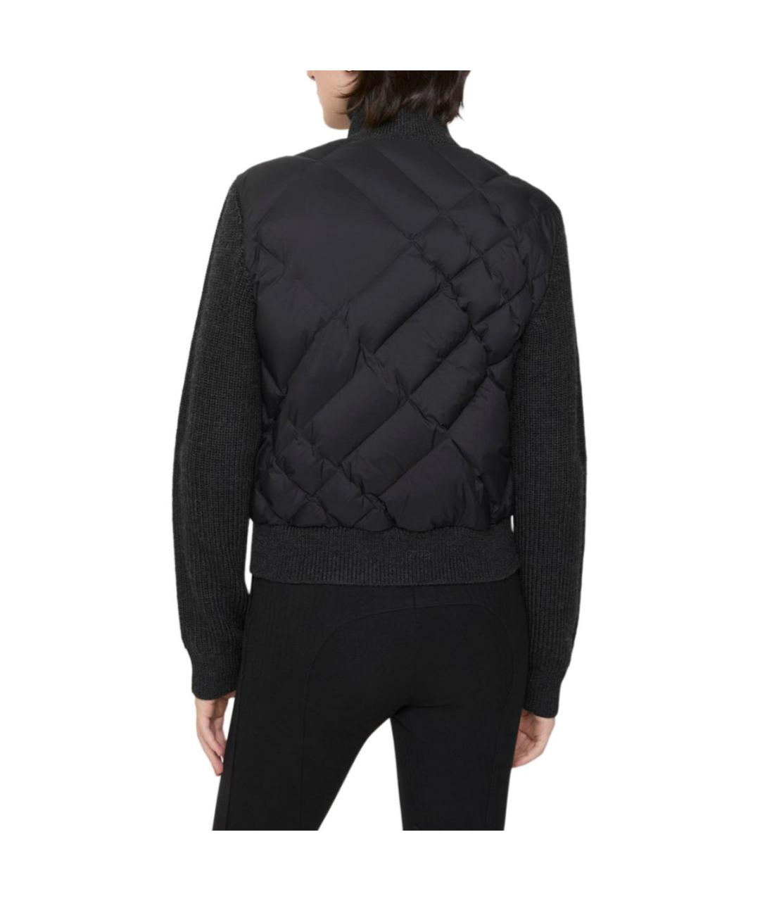 BURBERRY Черная шерстяная куртка, фото 3