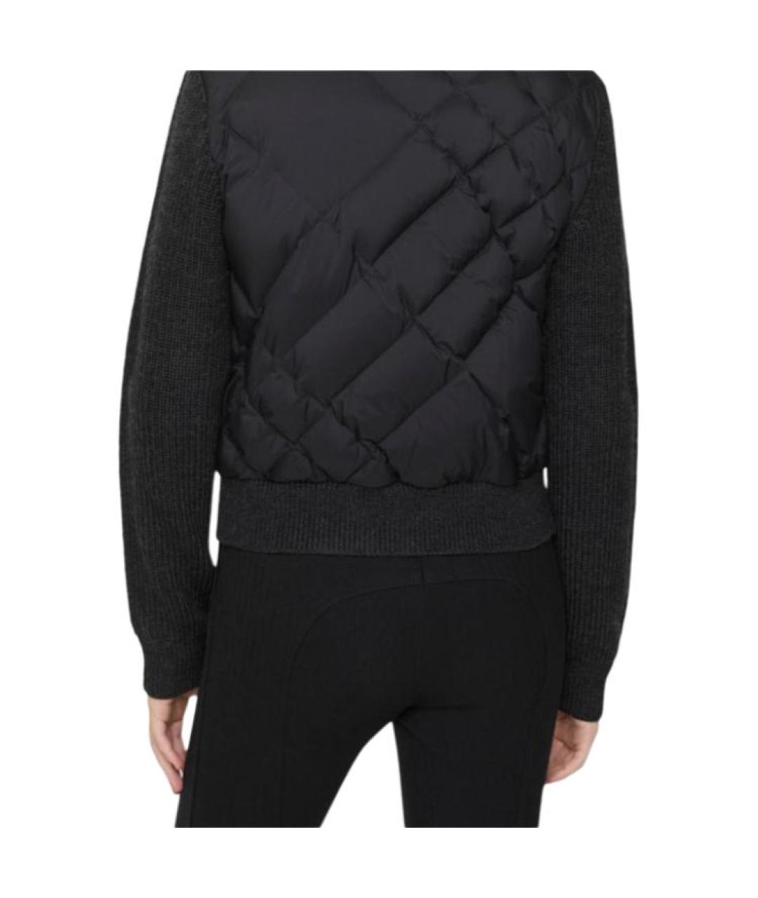 BURBERRY Черная шерстяная куртка, фото 5