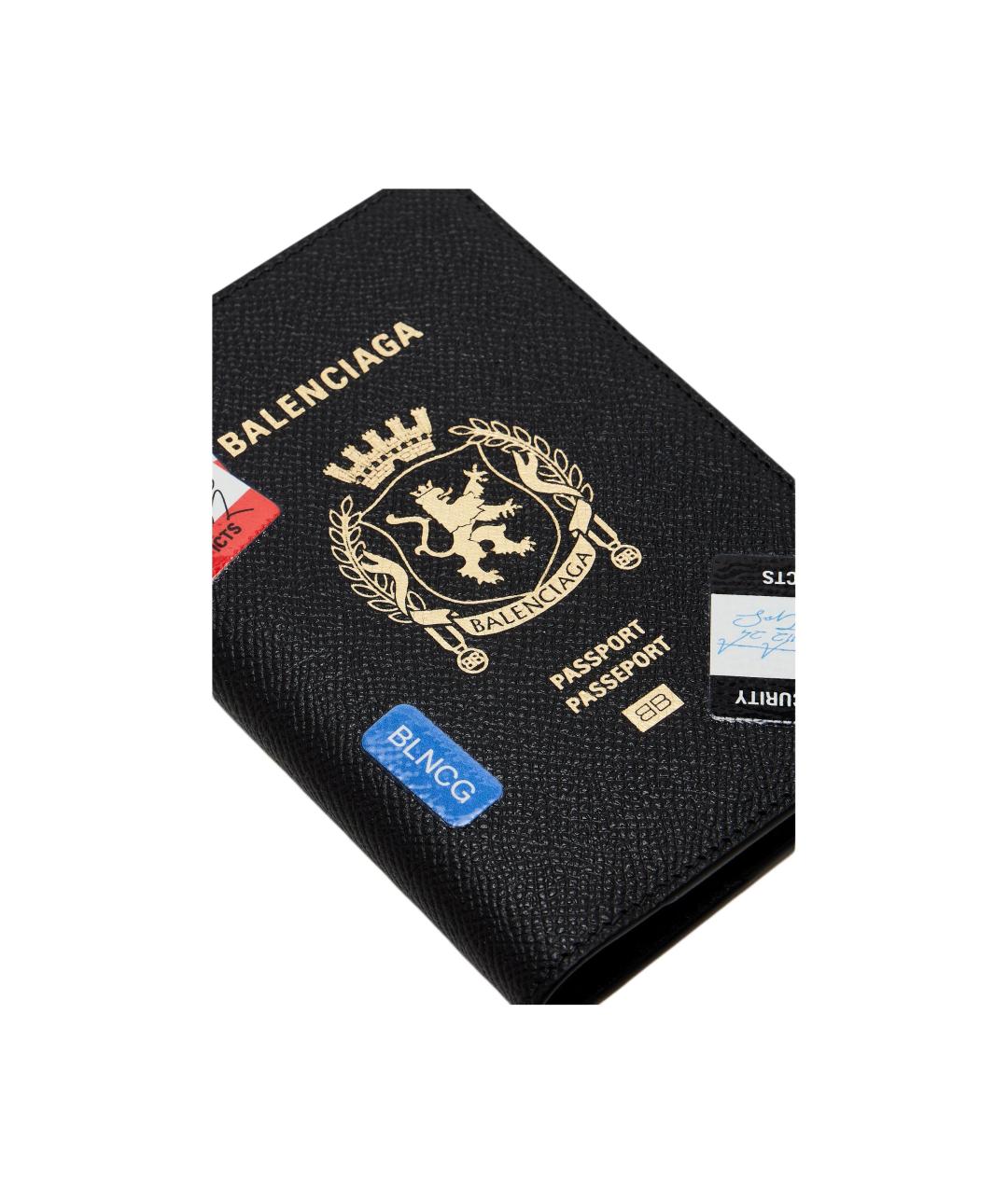 BALENCIAGA Черная папка для документов, фото 4