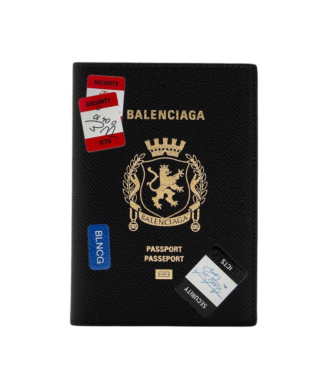 BALENCIAGA Черная папка для документов, фото 1