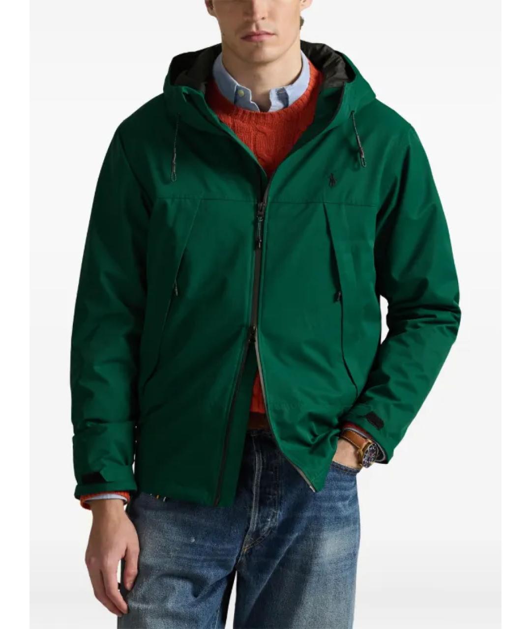 POLO RALPH LAUREN Зеленая куртка, фото 3