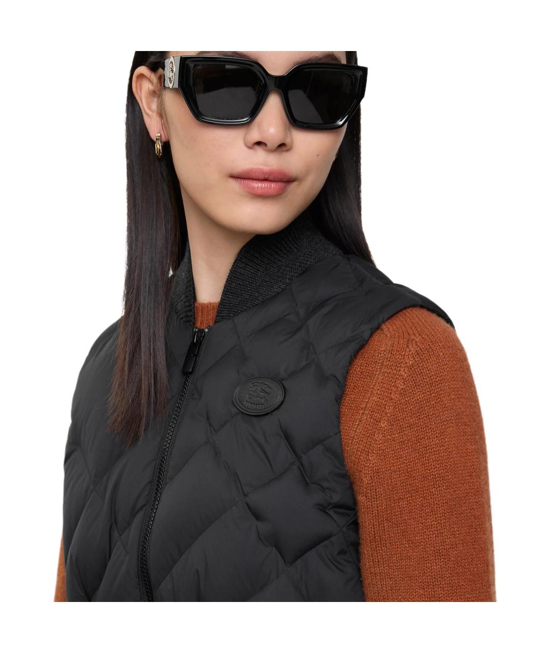 BURBERRY Черный жилет, фото 3