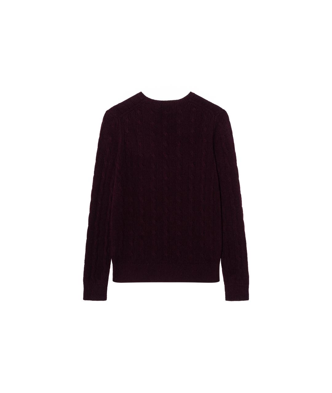 POLO RALPH LAUREN Бордовый джемпер / свитер, фото 2