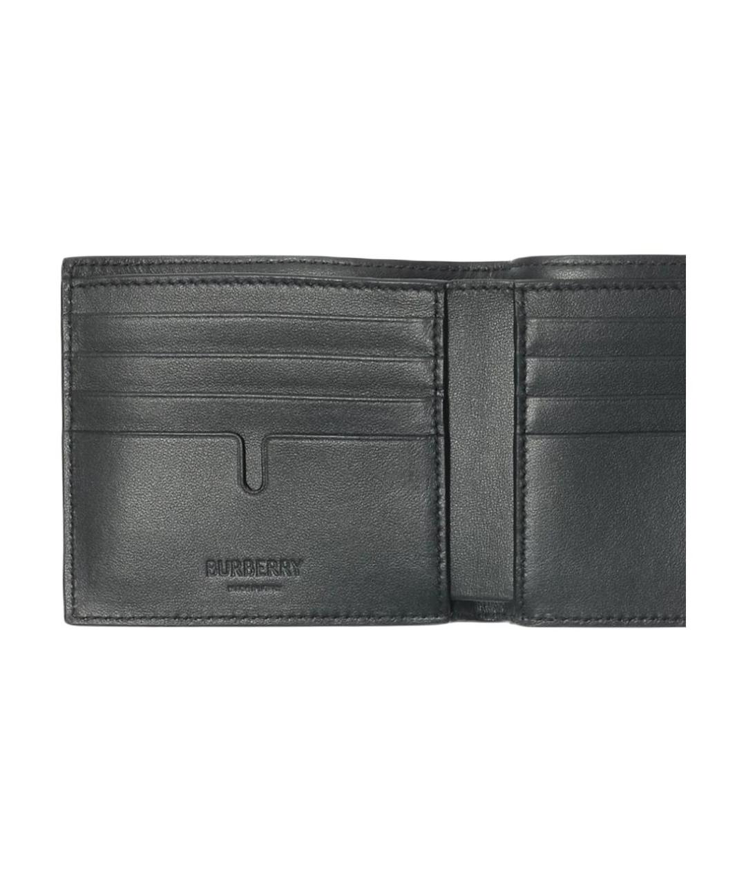 BURBERRY Зеленый кошелек, фото 5