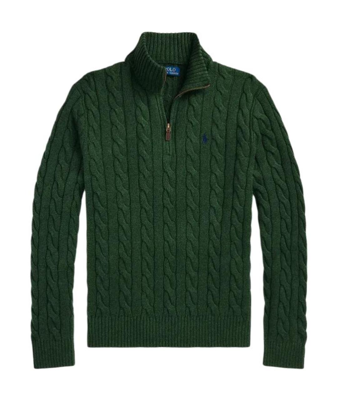 POLO RALPH LAUREN Зеленый джемпер / свитер, фото 1