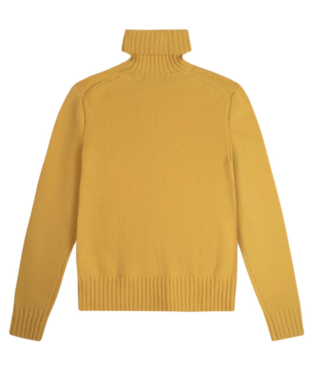 POLO RALPH LAUREN Желтый джемпер / свитер, фото 2