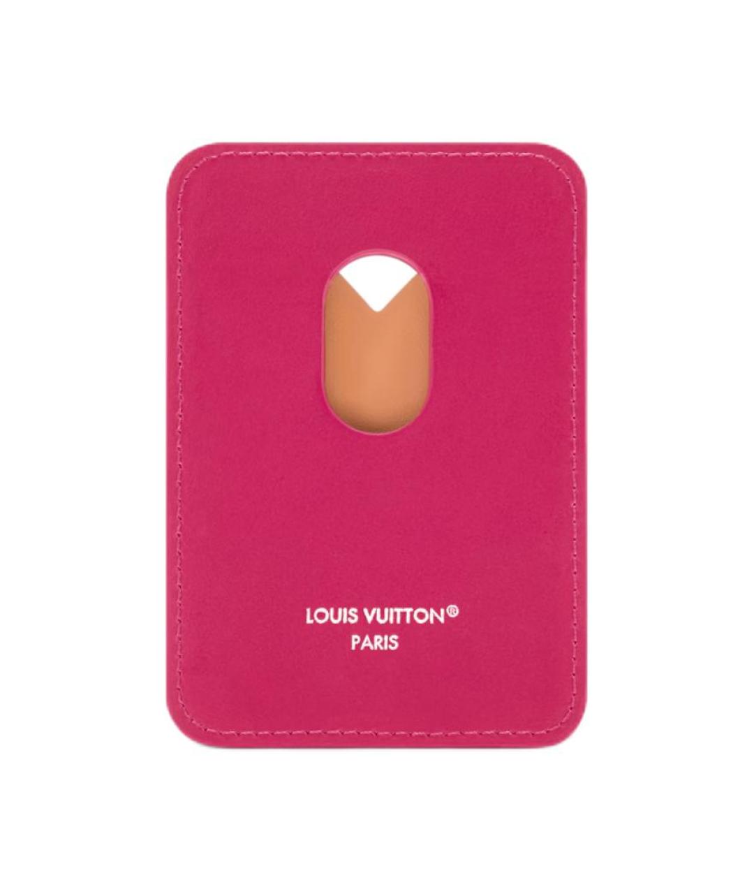 LOUIS VUITTON Розовый кардхолдер, фото 3
