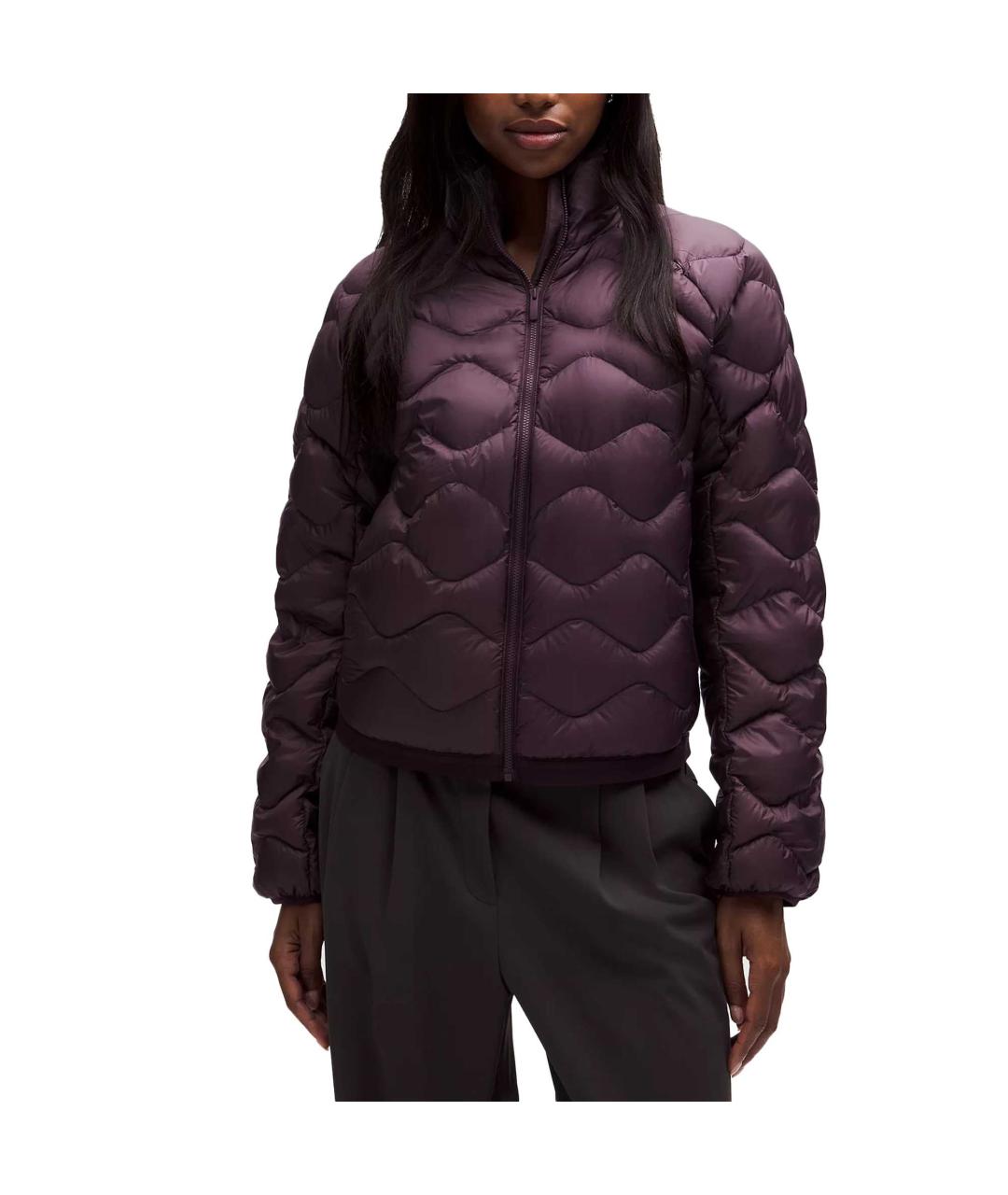 Lululemon Фиолетовый пуховик, фото 4