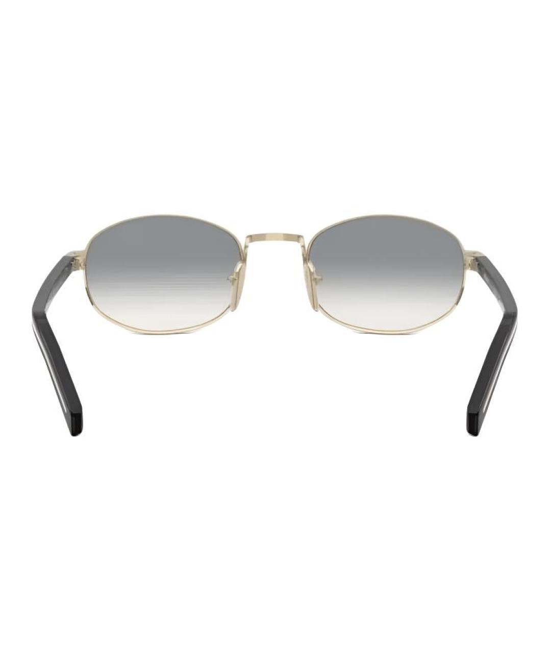 PRADA Черные металлические солнцезащитные очки, фото 2