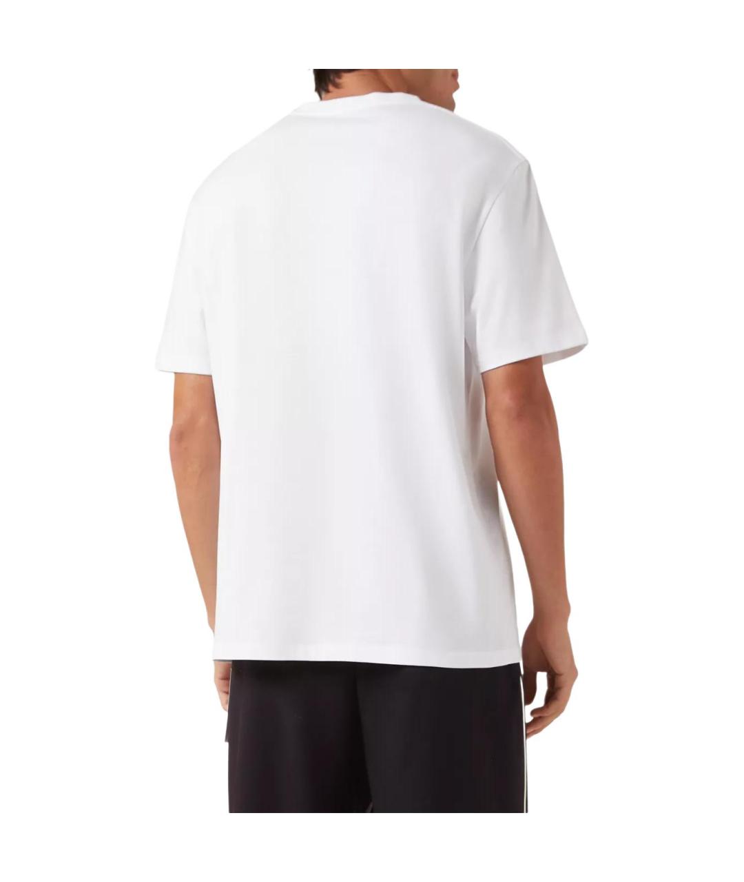 LOEWE Белая хлопковая футболка, фото 4