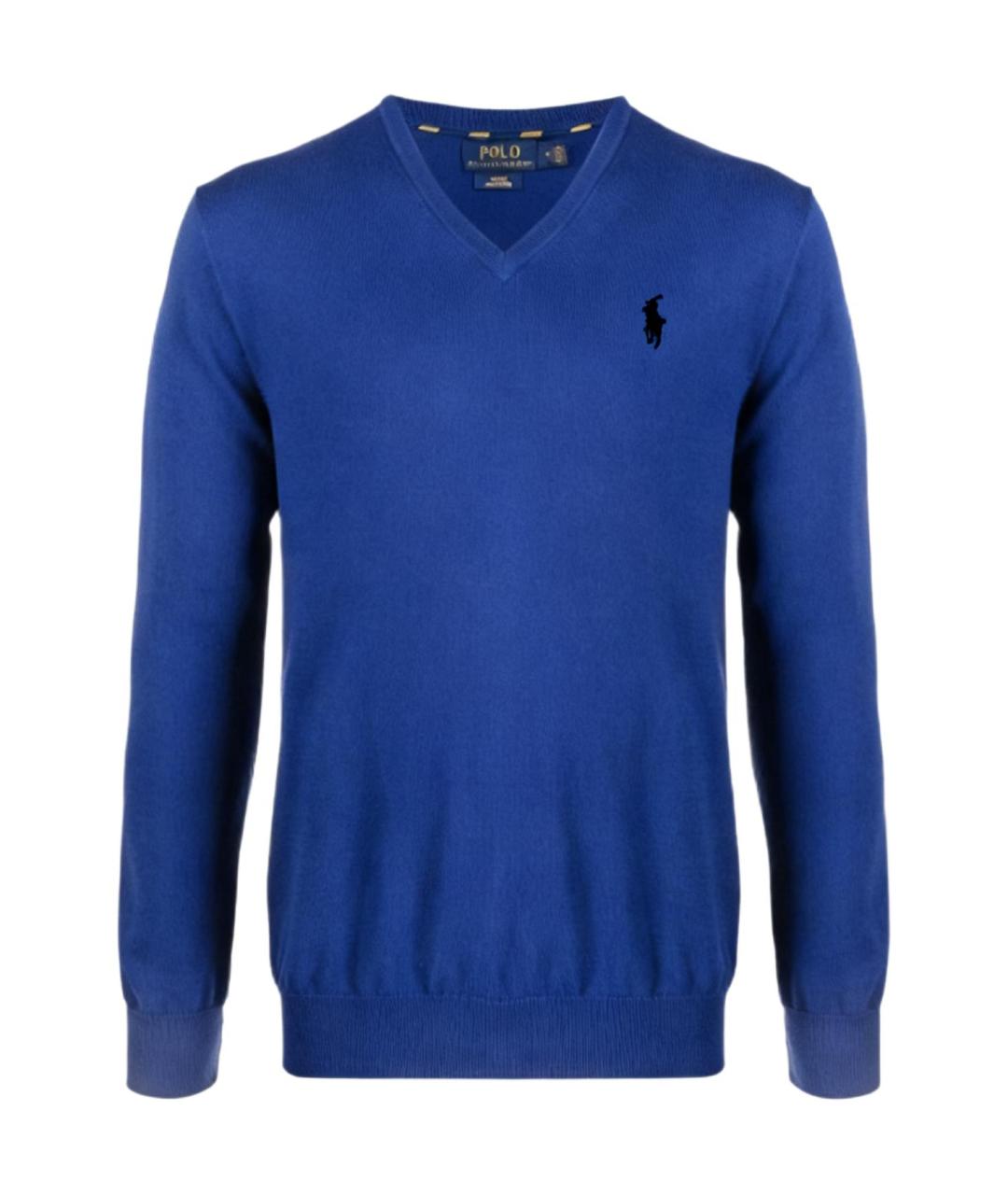 POLO RALPH LAUREN Синий джемпер / свитер, фото 1