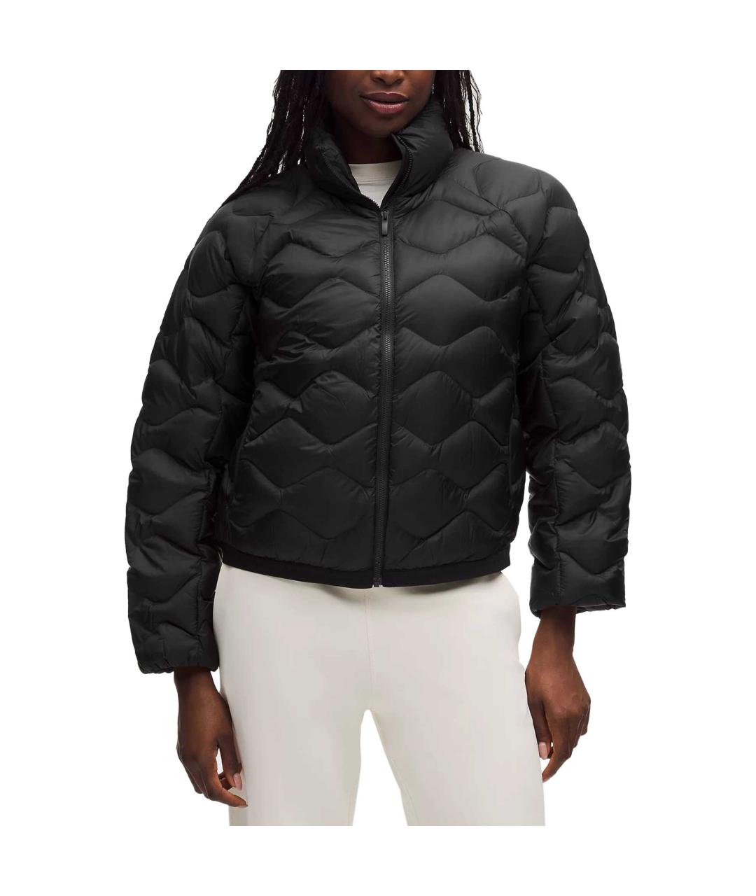 Lululemon Черный пуховик, фото 4