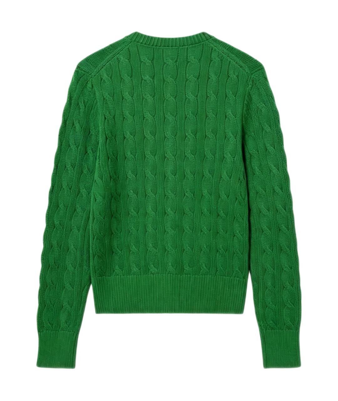 POLO RALPH LAUREN Зеленый кардиган, фото 2