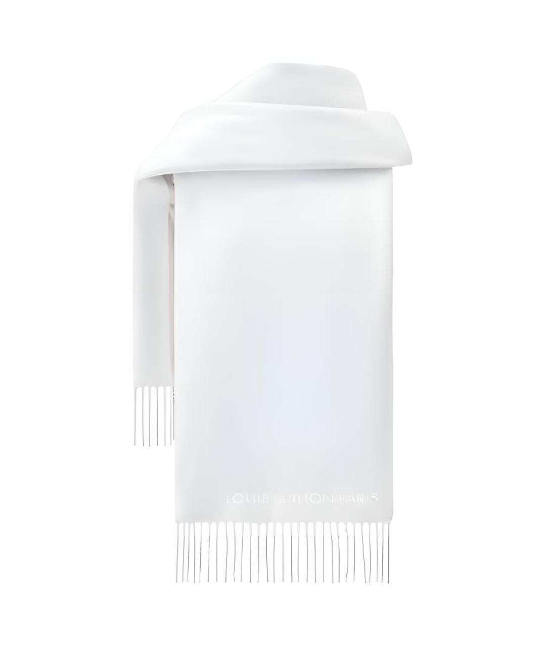 LOUIS VUITTON Серый шарф, фото 2