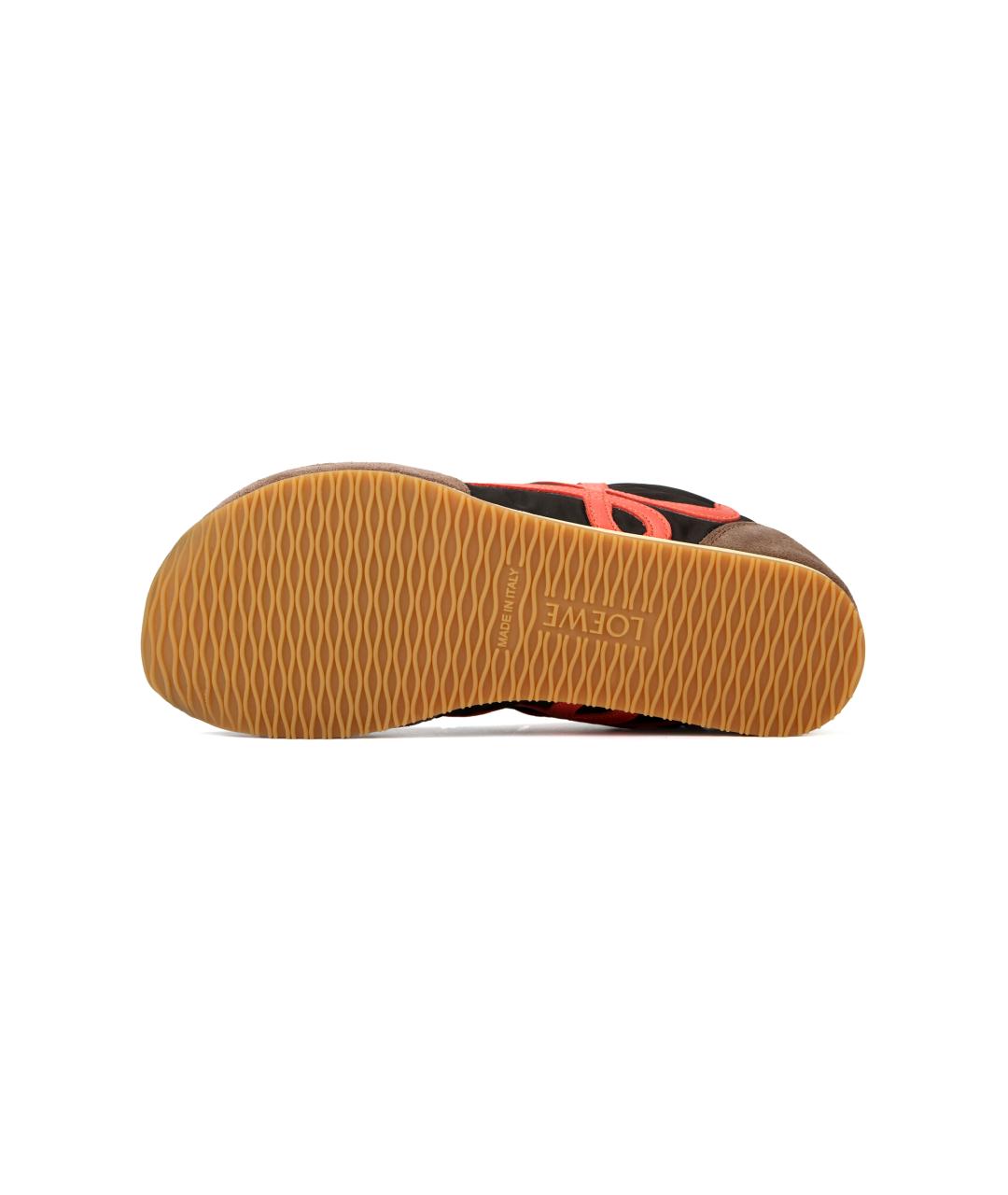 LOEWE Мульти замшевые кроссовки, фото 5