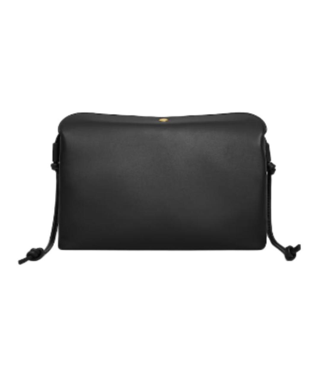 CELINE Черная кожаная сумка через плечо, фото 3