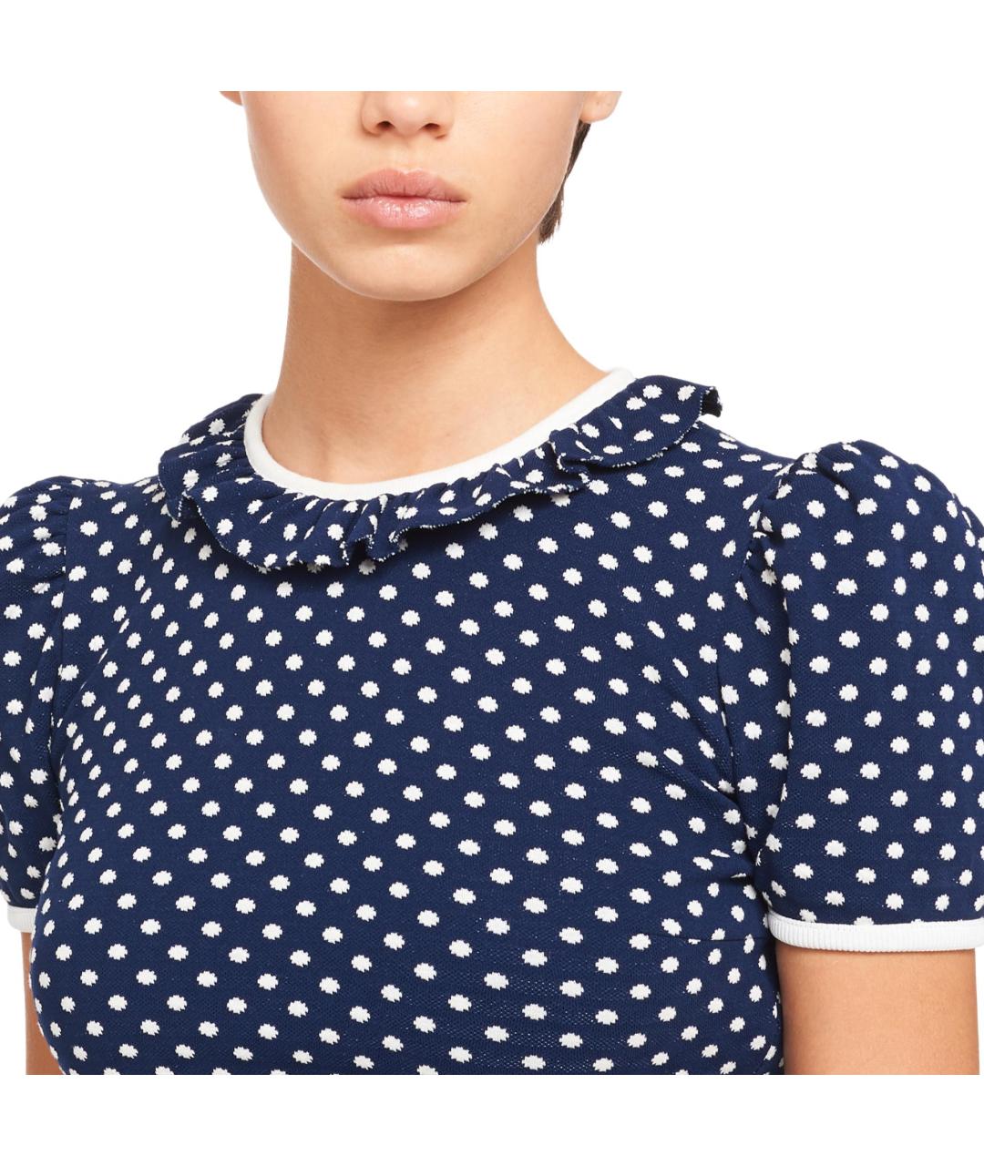 MIU MIU Синяя футболка, фото 5