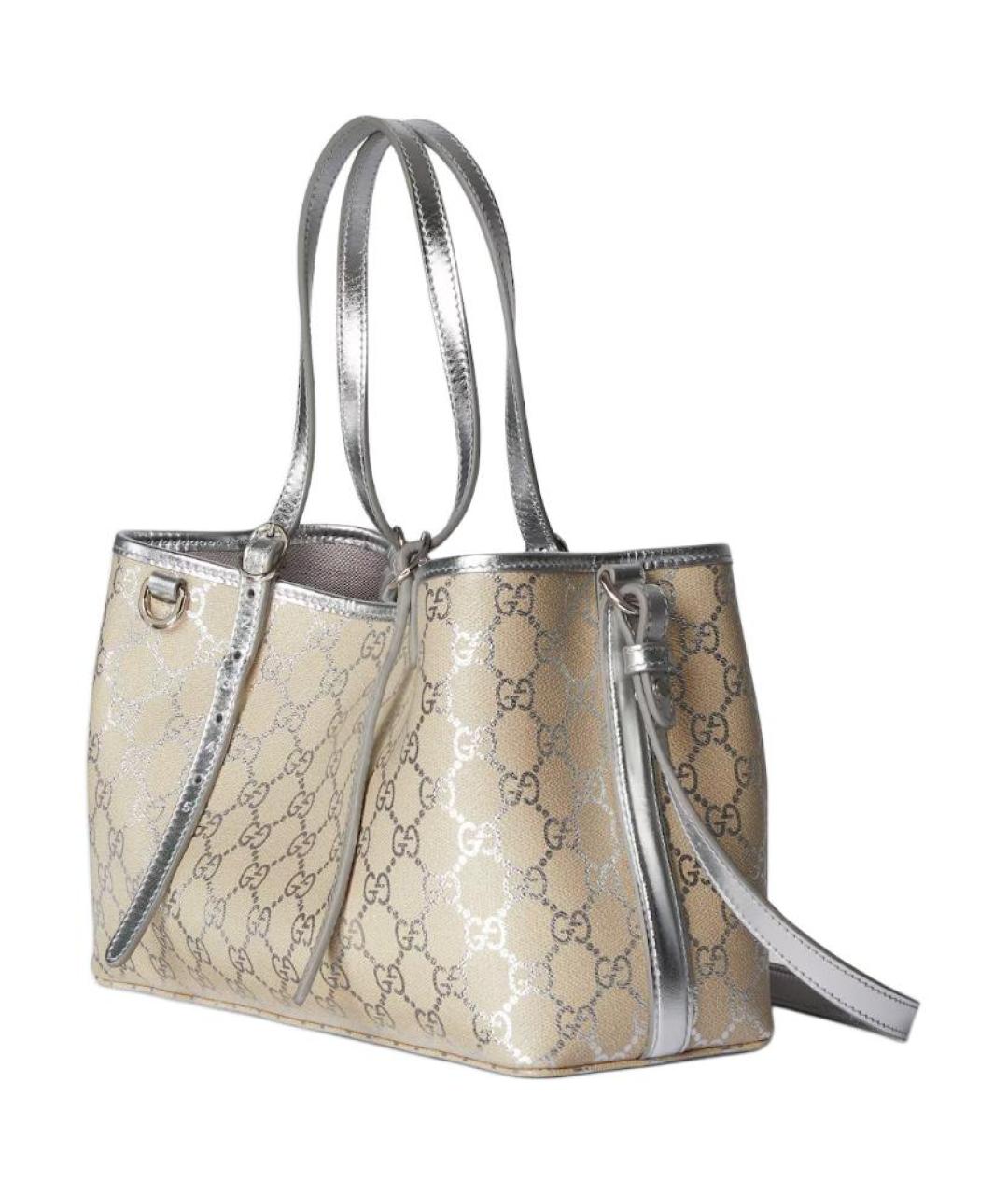 GUCCI Бежевая сумка тоут, фото 2
