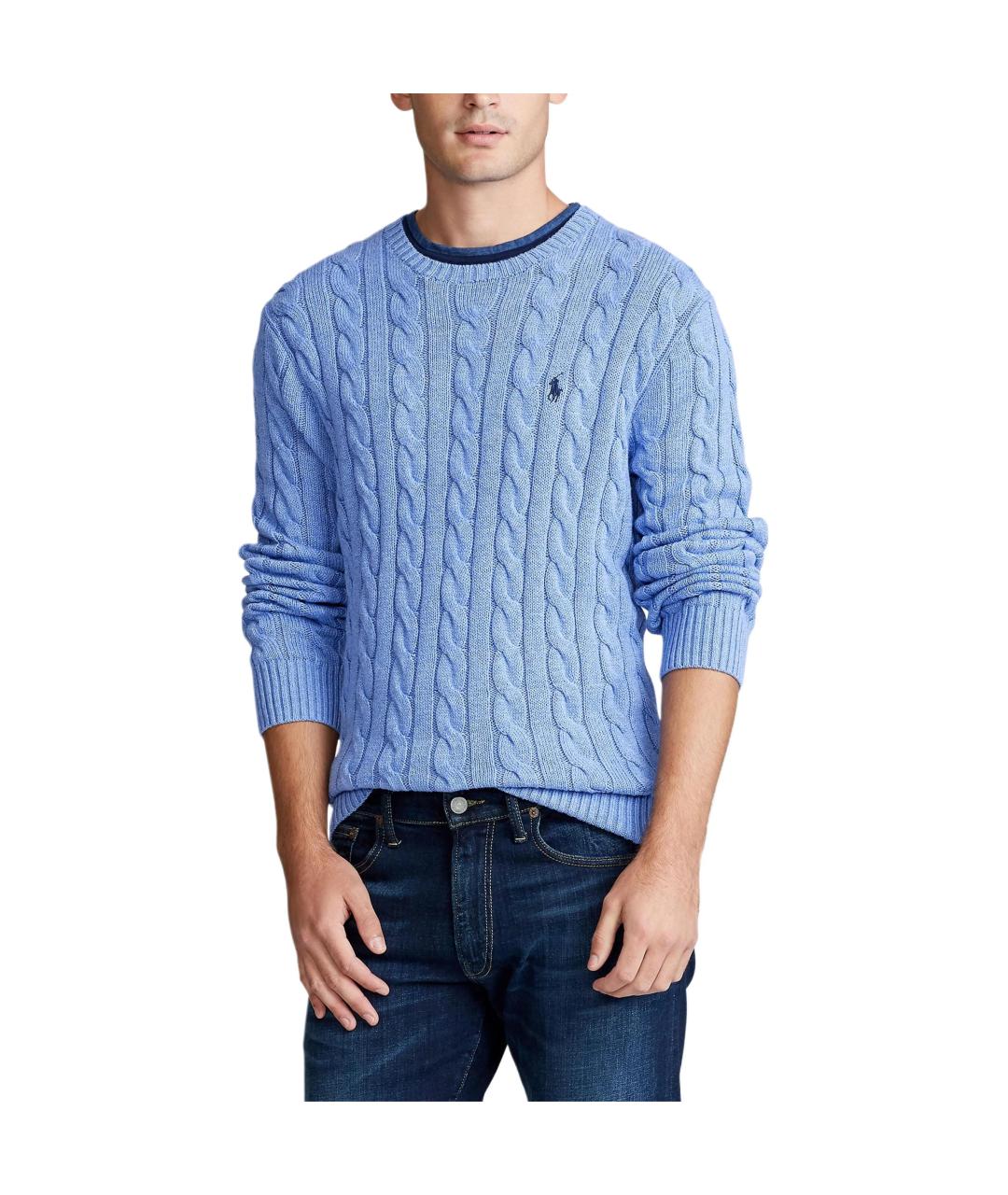 POLO RALPH LAUREN Голубой джемпер / свитер, фото 3