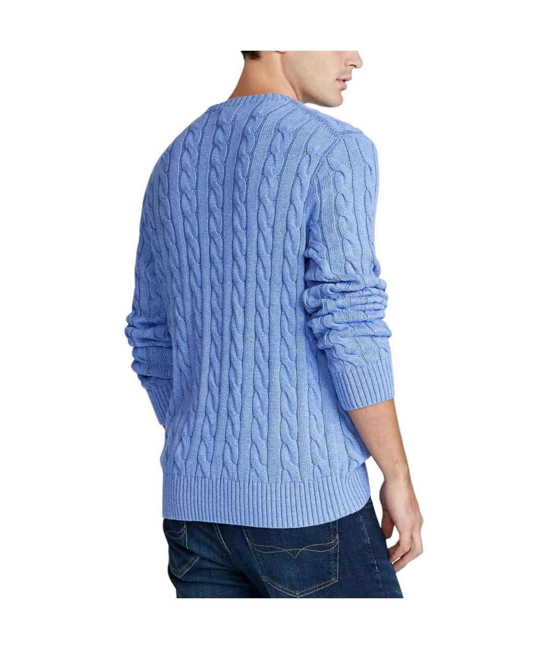 POLO RALPH LAUREN Голубой джемпер / свитер, фото 4