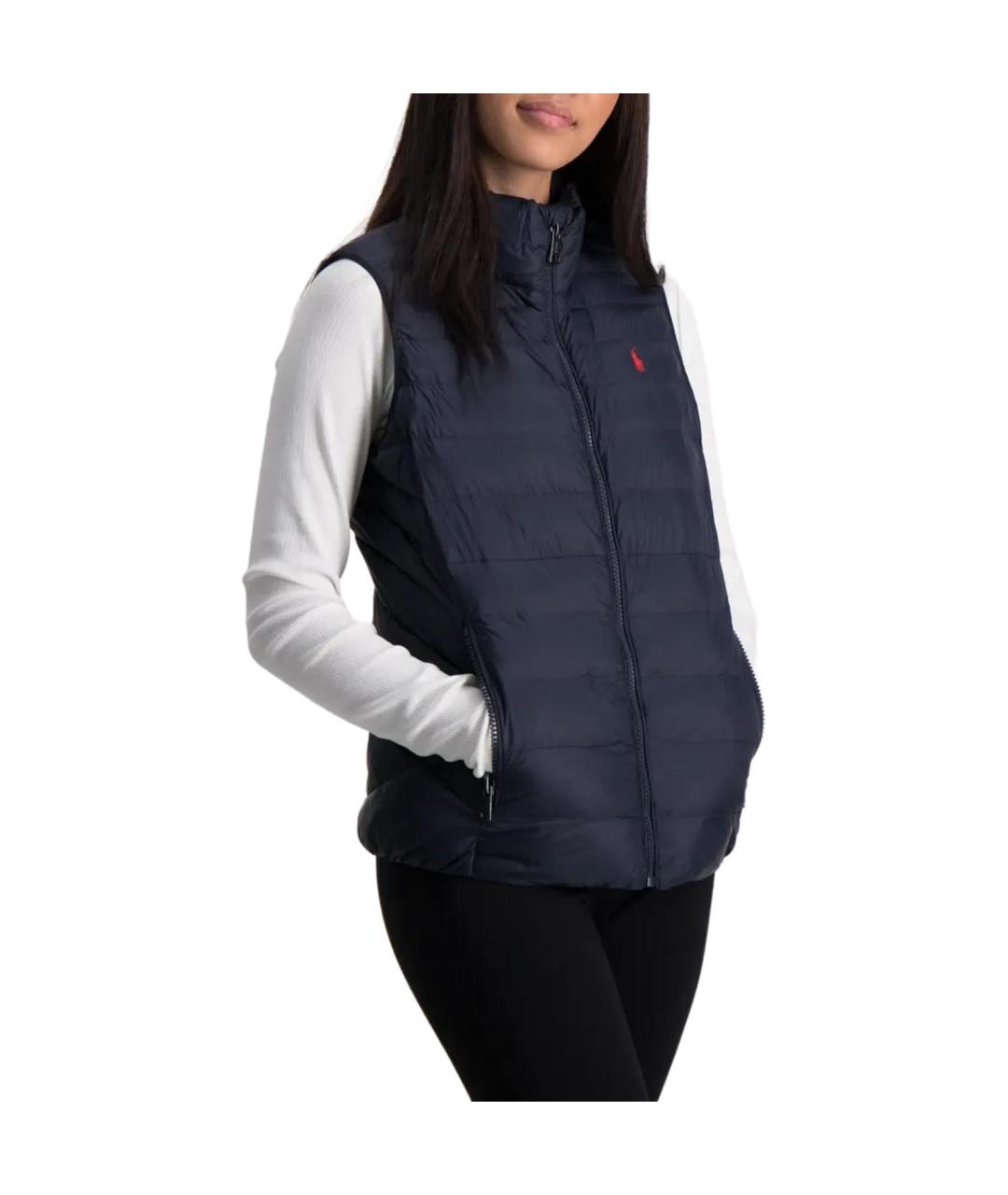 POLO RALPH LAUREN Синий полиамидовый жилет, фото 5